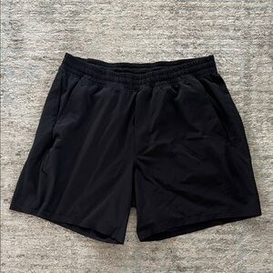 lululemon athletica Men's Black Athletic Shorts